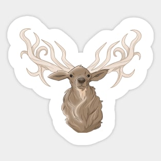 Wapiti Sticker